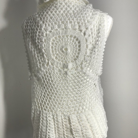 Top white crochet - Picture 11 of 11